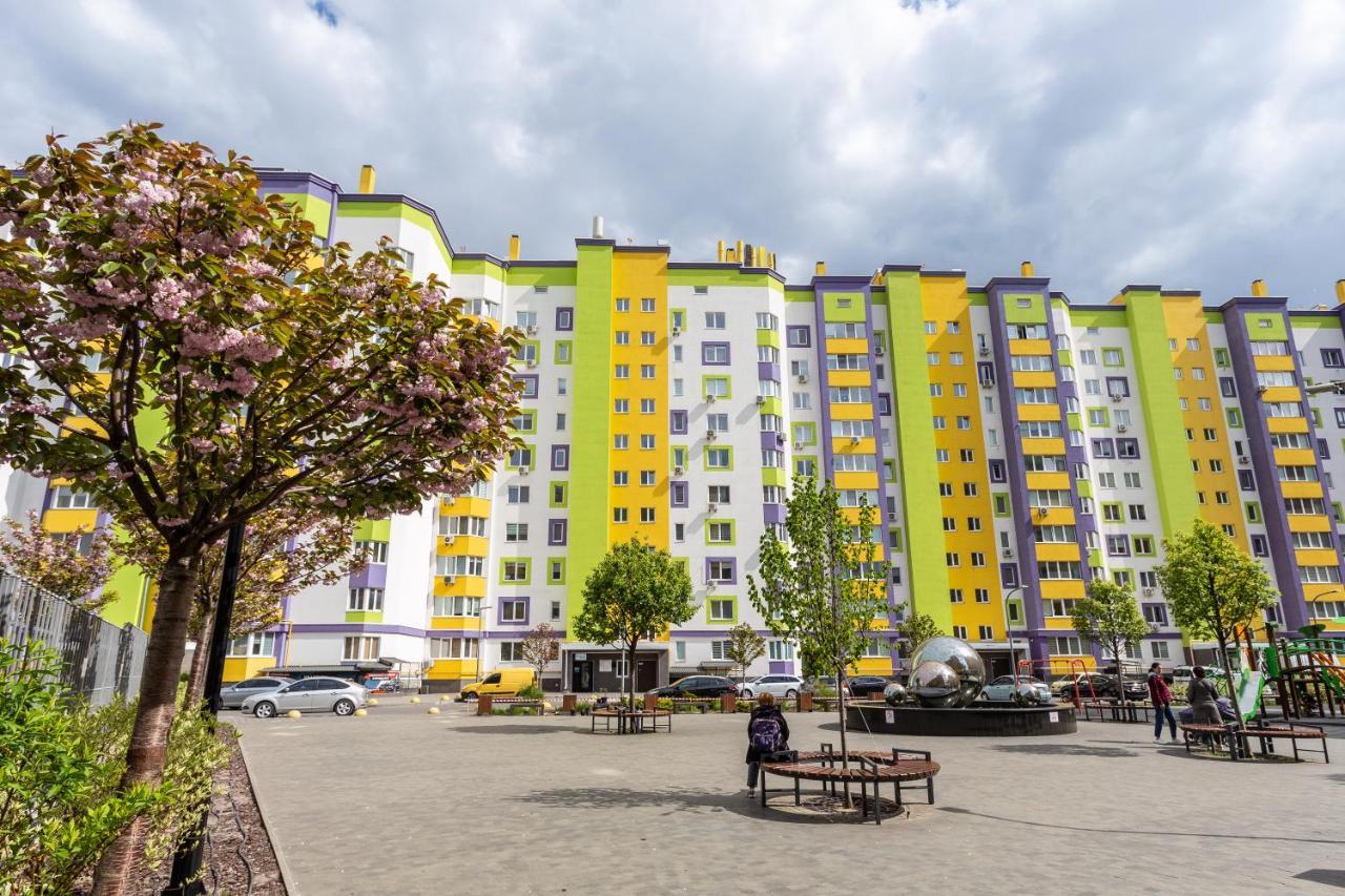0272 Нова Затишна Квартира Жк Щасливий 키예프 외부 사진